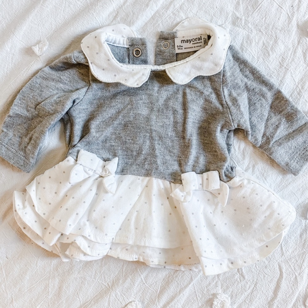 Mayoral Professional new born dress